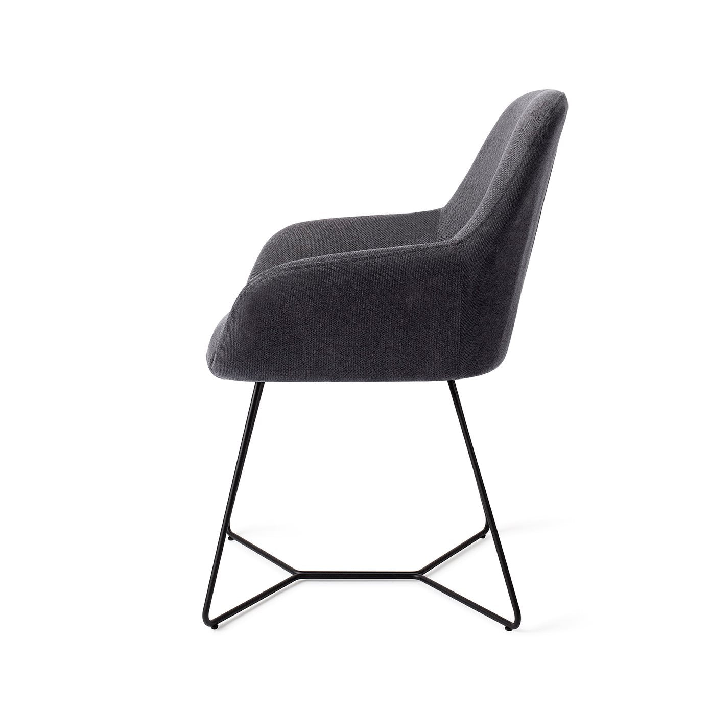 Kushi Dining Chair Black-Out Beehive Black