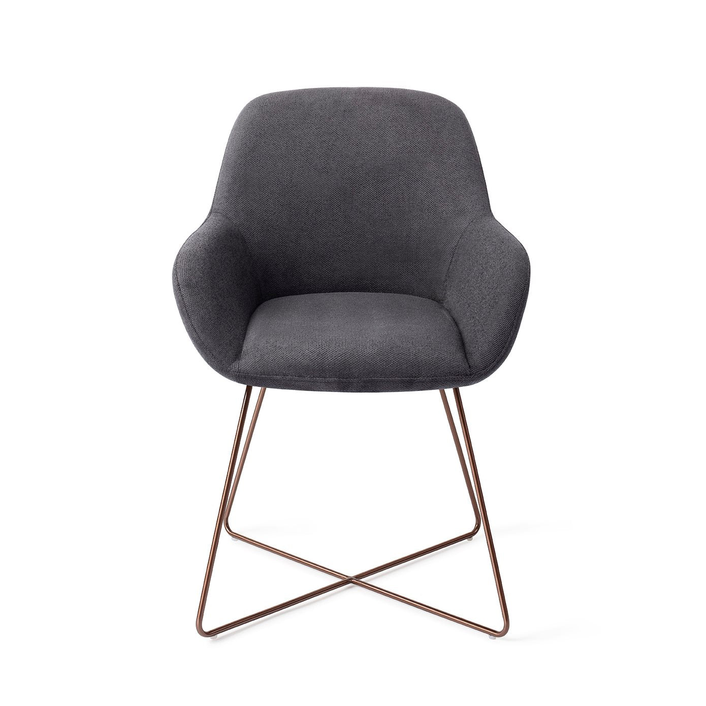 Kushi Dining Chair Black-Out Cross Rose