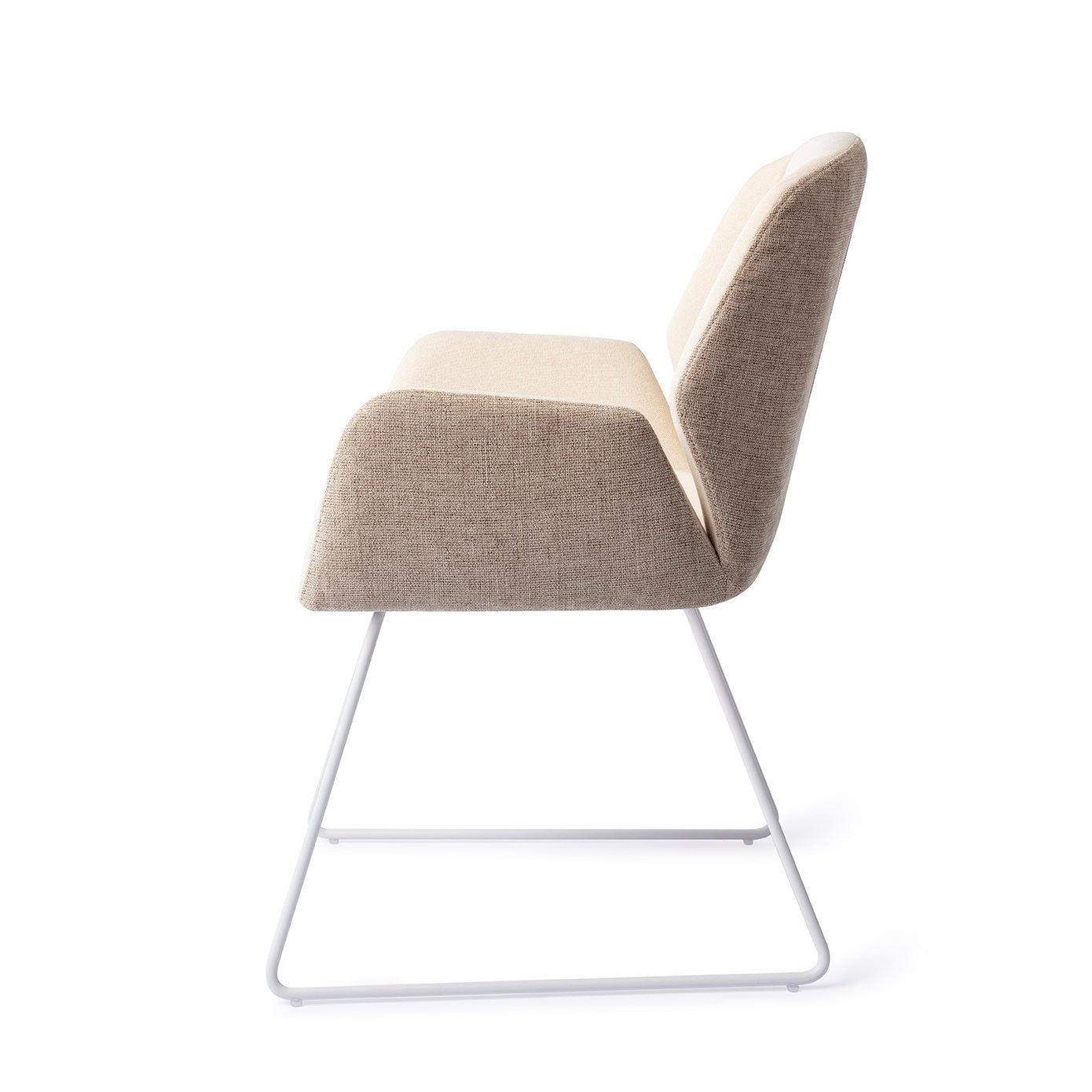 Myoko Dining Chair Sandy Hill Slide White