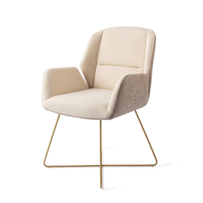 Myoko Dining Chair Sandy Hill Cross Gold