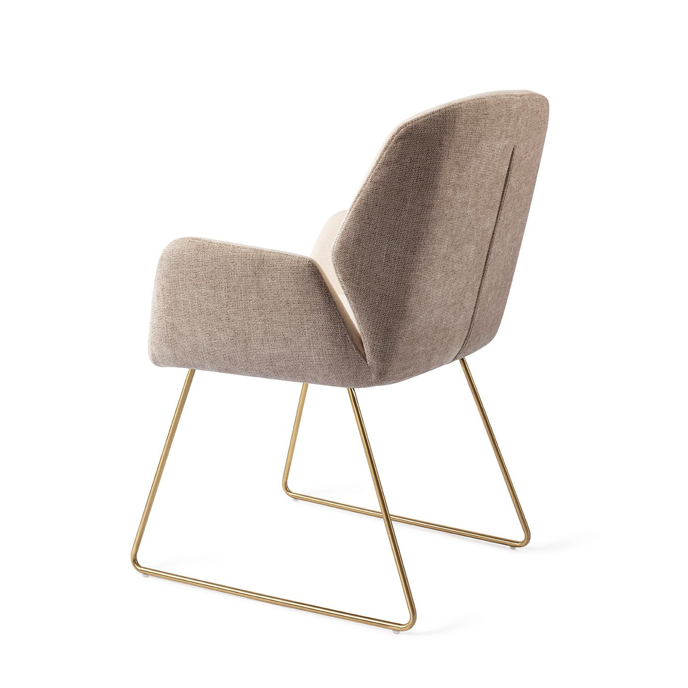 Myoko Dining Chair Sandy Hill Slide Gold