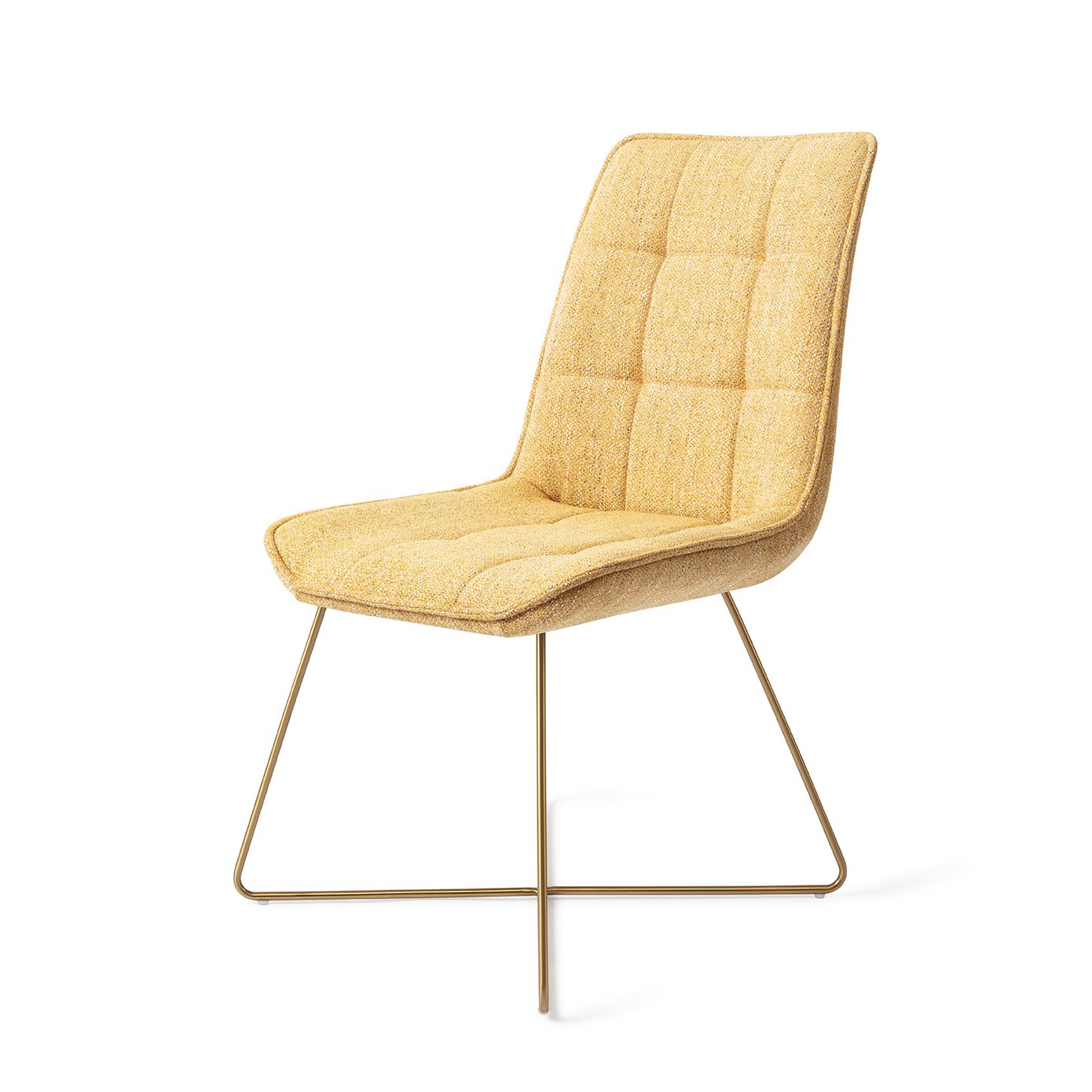 Ota Dining Chair Bumble Bee Cross Gold