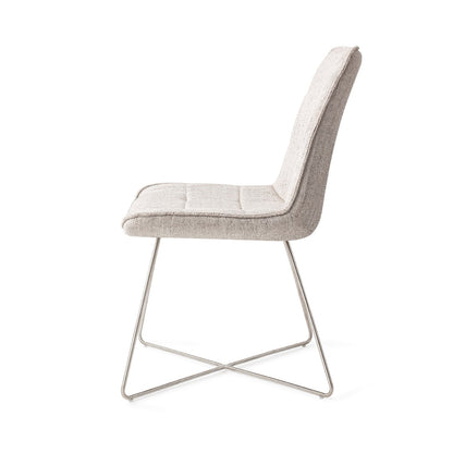 Ota Dining Chair Pigeon Cross Steel