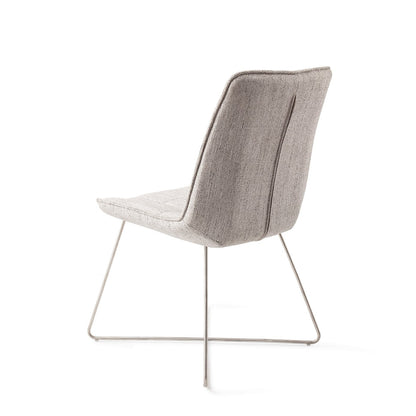 Ota Dining Chair Pigeon Cross Steel