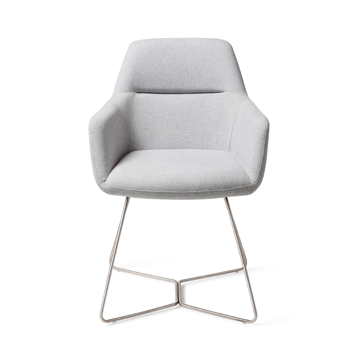 Kinko Dining Chair Cloud Beehive Steel