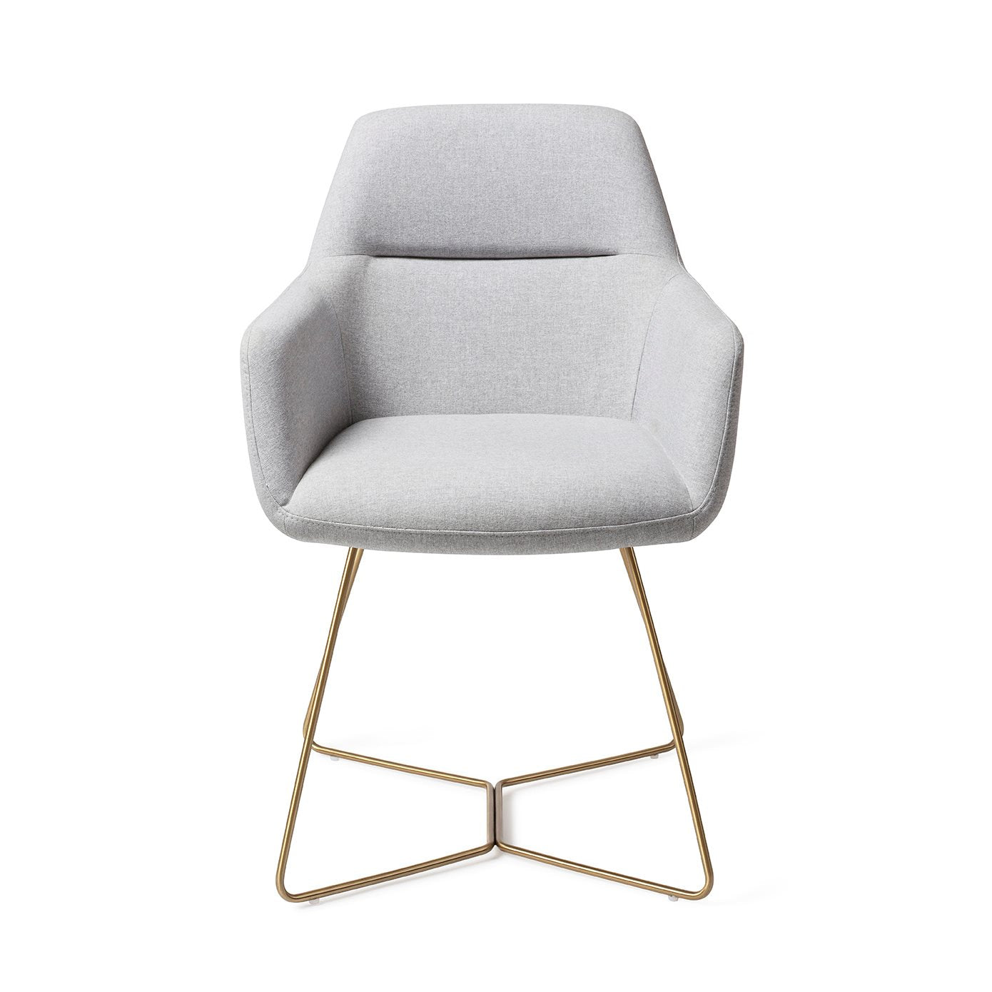 Kinko Dining Chair Cloud Beehive Gold