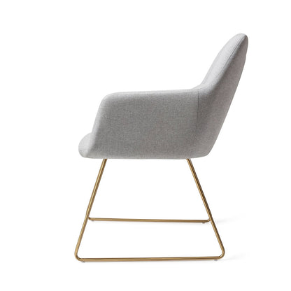 Kinko Dining Chair Cloud Slide Gold