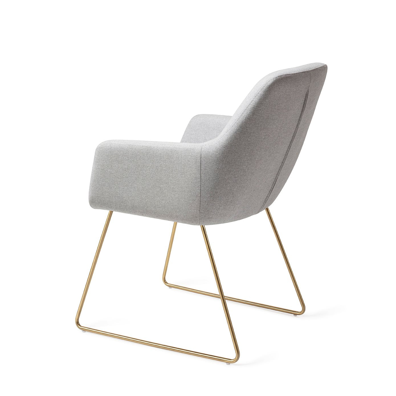 Kinko Dining Chair Cloud Slide Gold