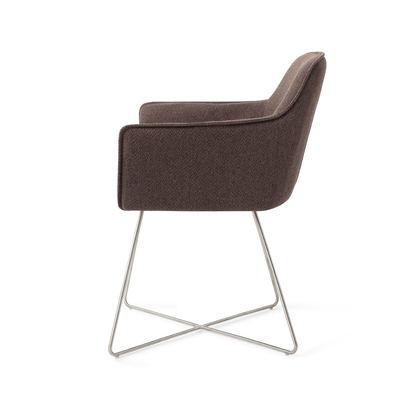 Hofu Dining Chair Potters Clay Cross Steel