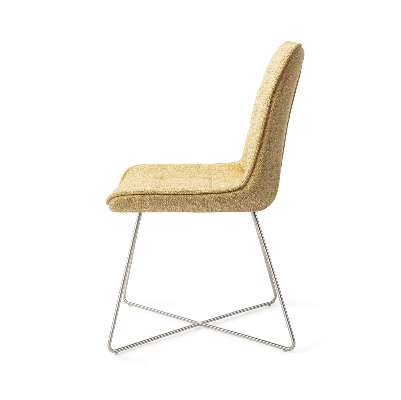 Ota Dining Chair Bumble Bee Cross Steel