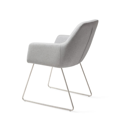 Kinko Dining Chair Cloud Slide Steel