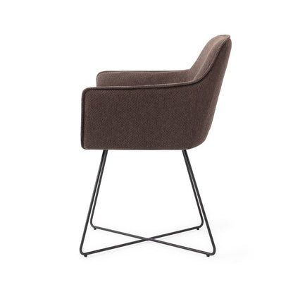 Hofu Dining Chair Potters Clay Cross Black