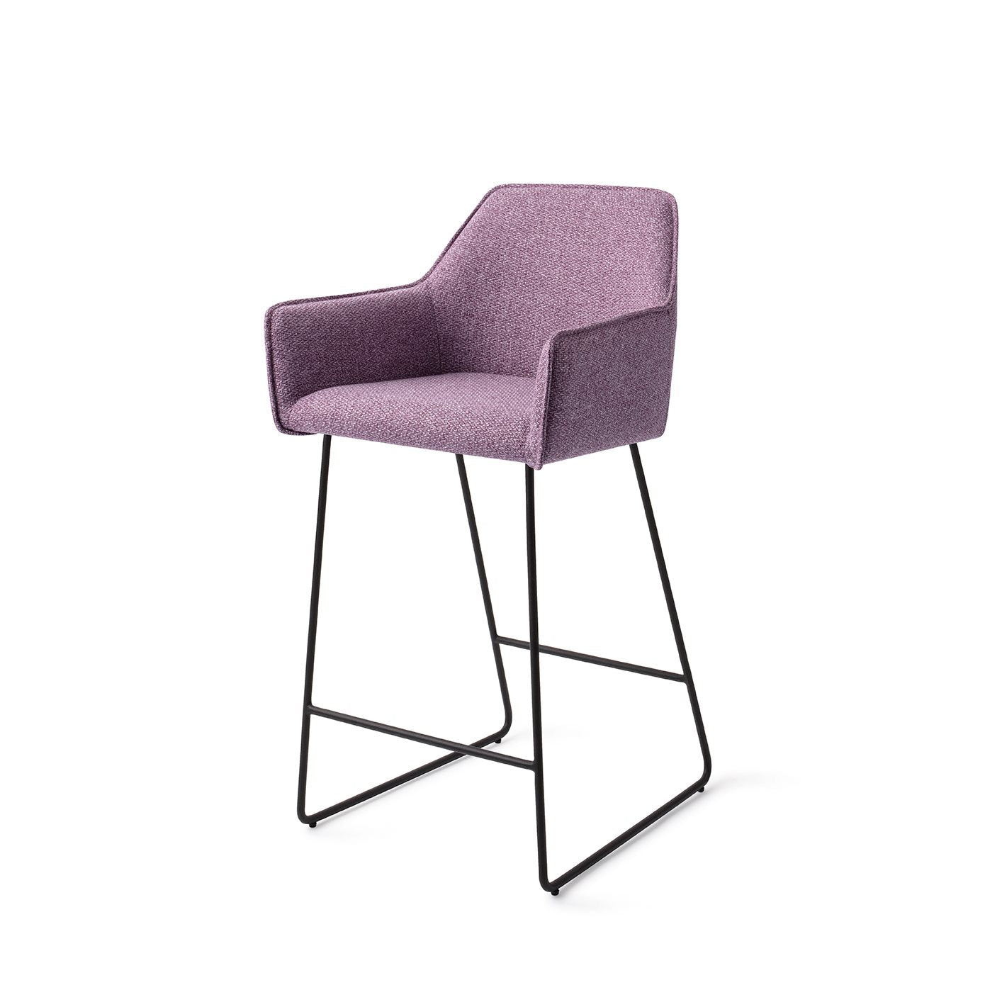 Hofu Bar Chair Violet Daisy Slide Counter (65 cm)