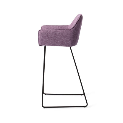 Hofu Bar Chair Violet Daisy Slide Bar (75 cm)