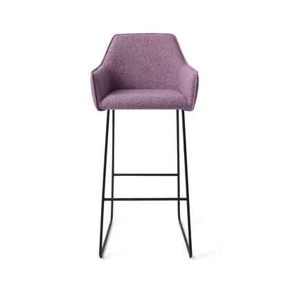 Hofu Bar Chair Violet Daisy Slide Bar (75 cm)