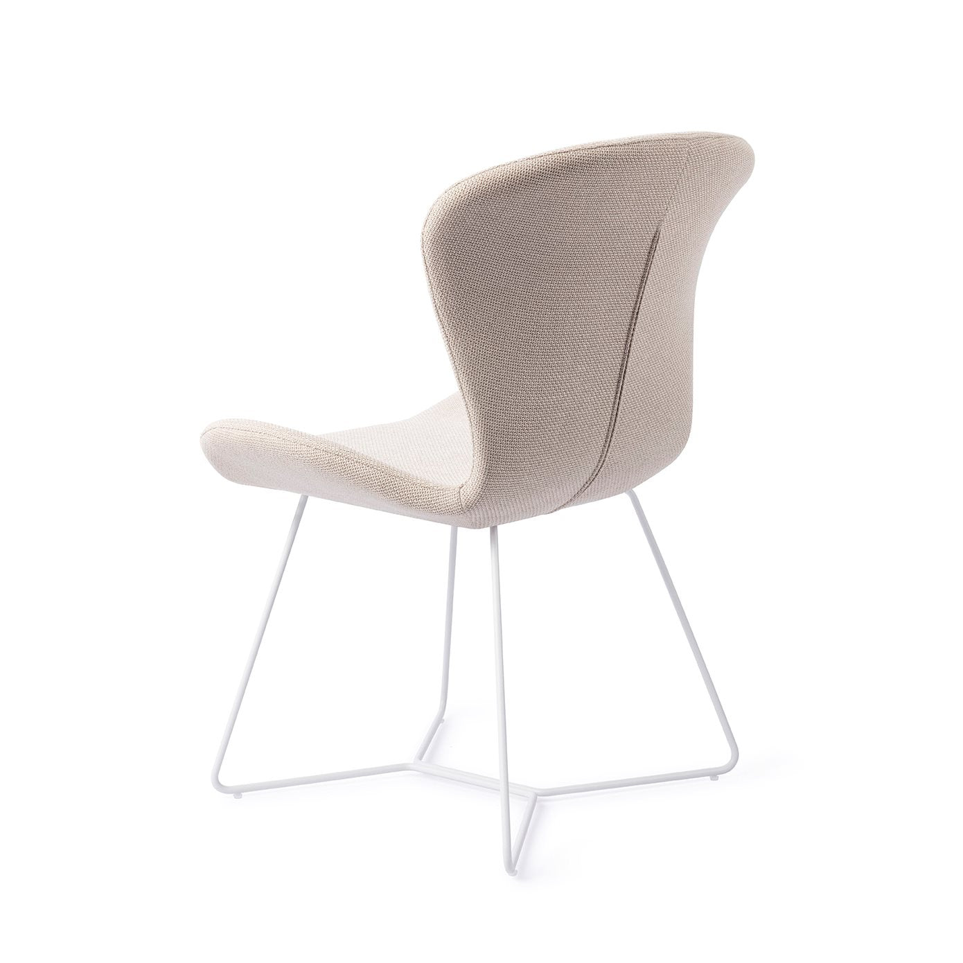 Moji Dining Chair Coconuts Beehive White