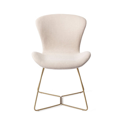 Moji Dining Chair Coconuts Beehive Gold