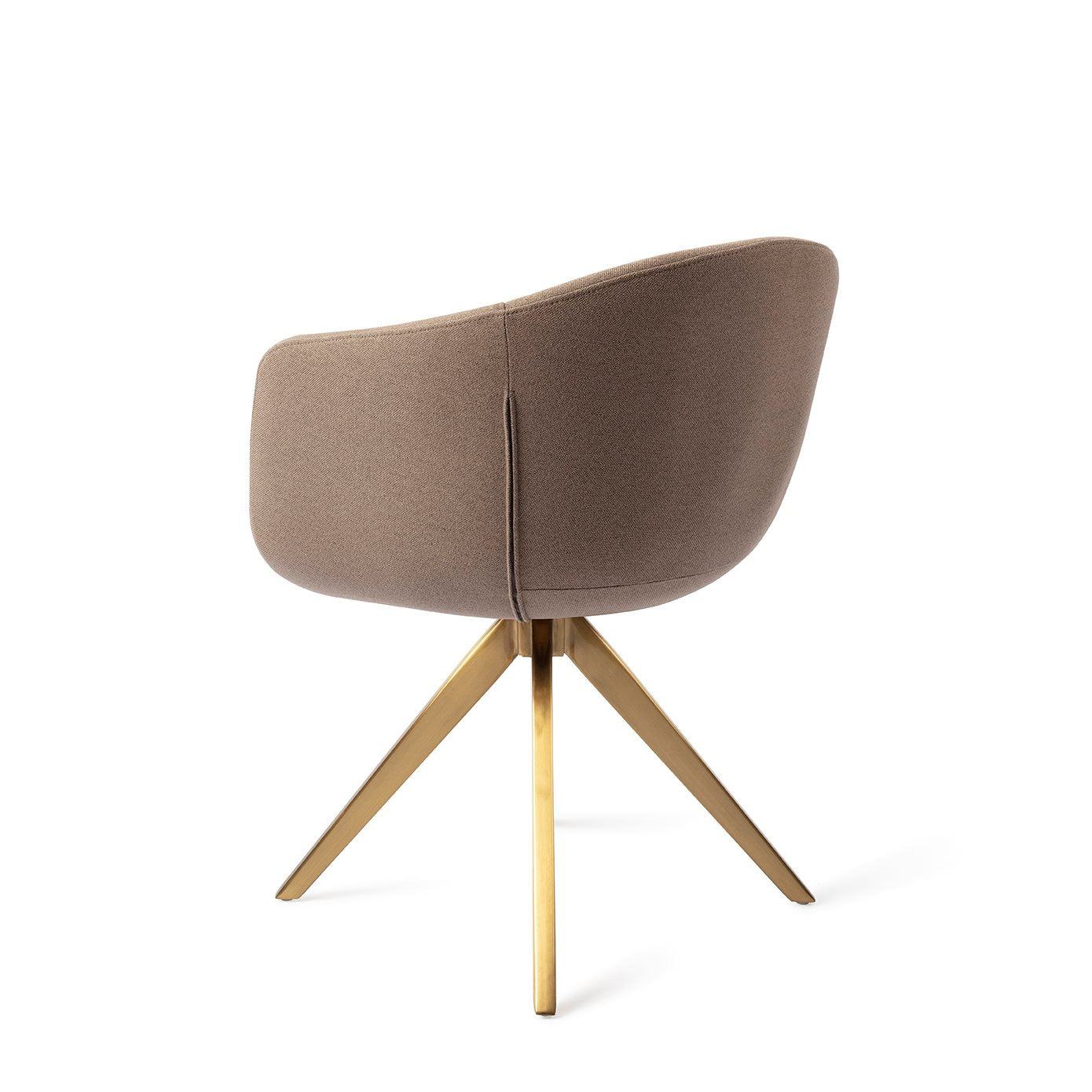 Yuni Dining Chair Mochachacha Turn Gold