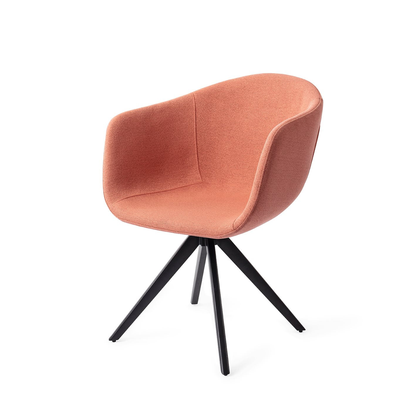 Yuni Dining Chair Coral Crush Turn Black