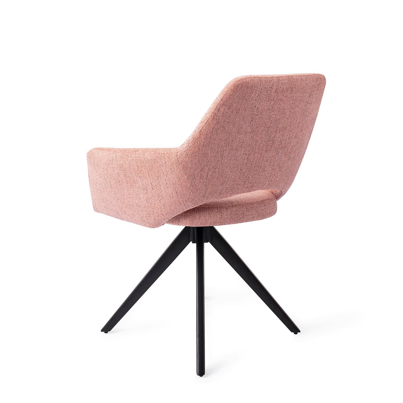 Yanai Dining Chair Pink Punch Turn Black