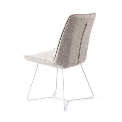 Ota Dining Chair Pigeon Beehive White