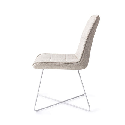 Ota Dining Chair Pigeon Cross White