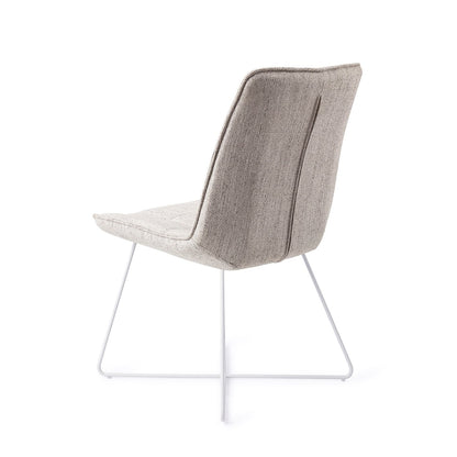 Ota Dining Chair Pigeon Cross White