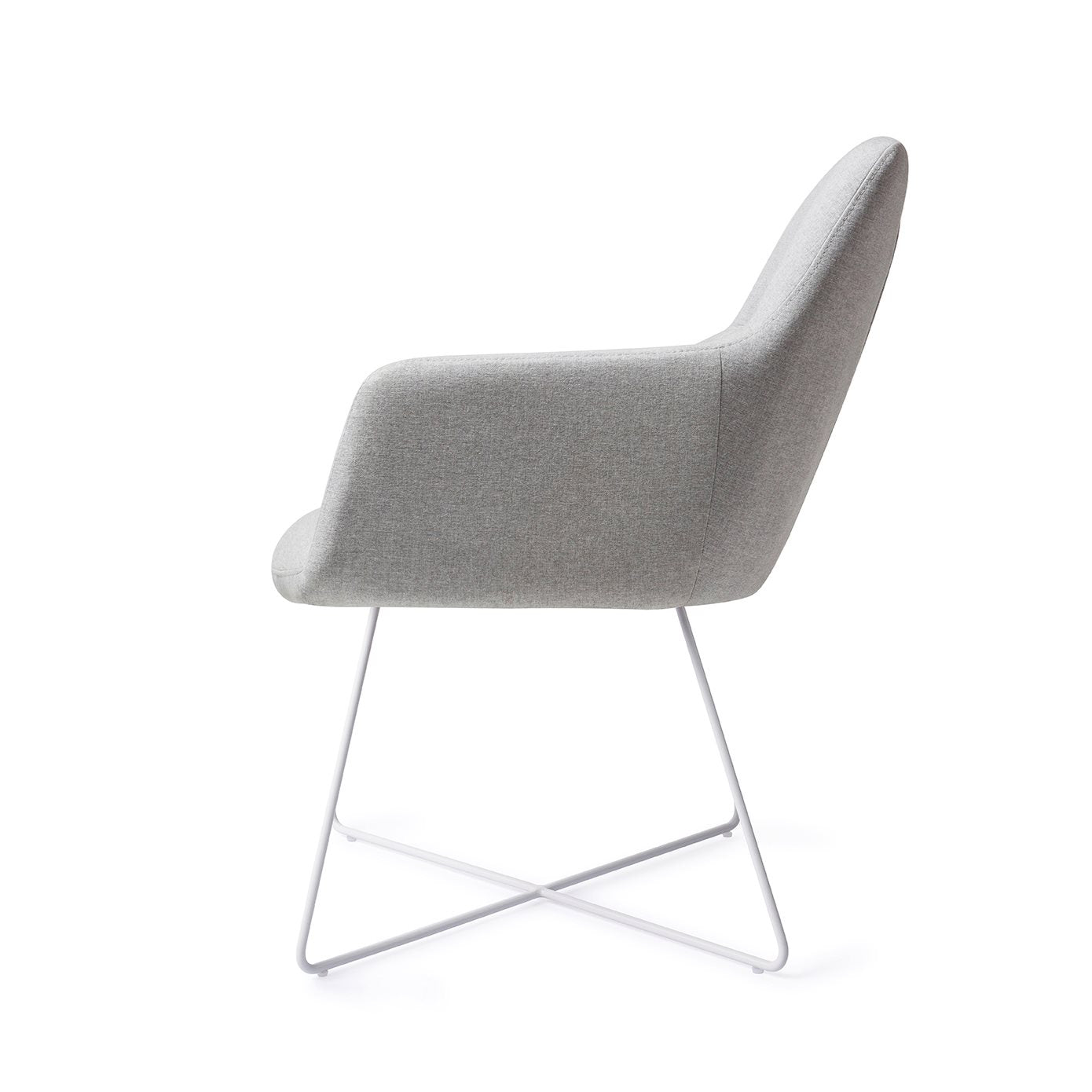 Kinko Dining Chair Cloud Cross White