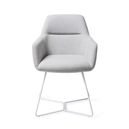 Kinko Dining Chair Cloud Beehive White