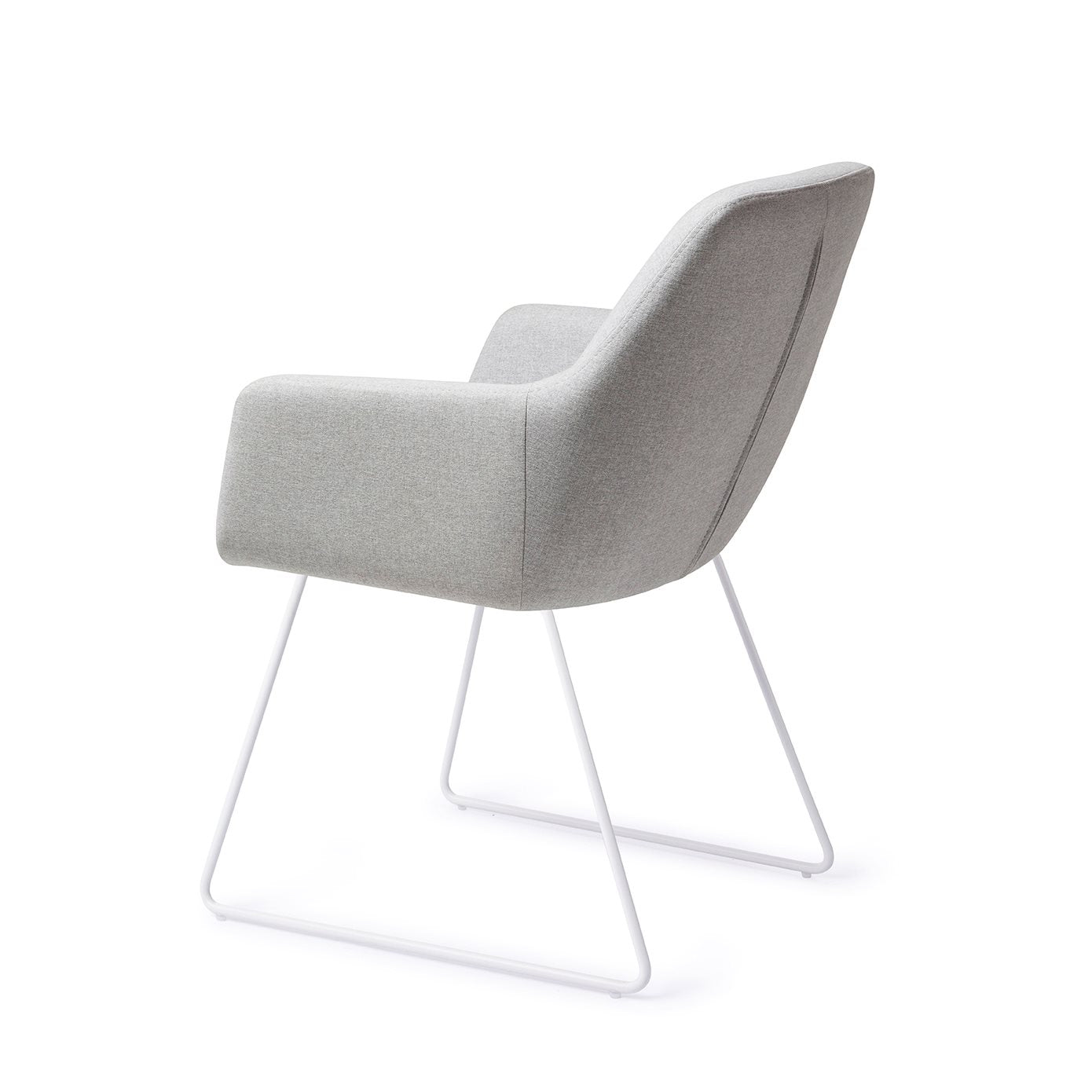 Kinko Dining Chair Cloud Slide White