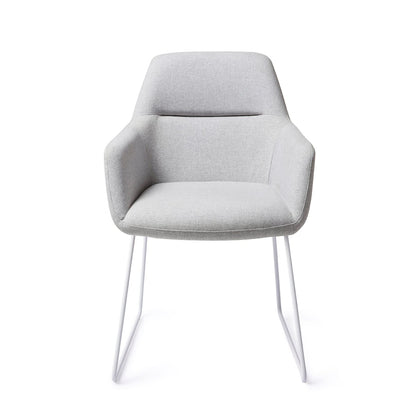 Kinko Dining Chair Cloud Slide White