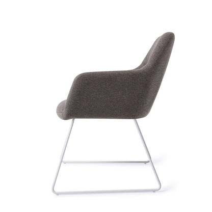 Kinko Dining Chair Shadow Slide White