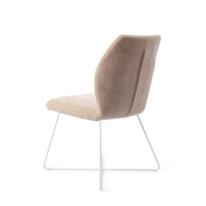 Ikata Dining Chair Funky Fudge Cross White