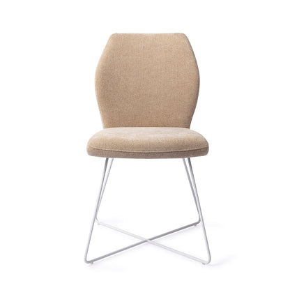 Ikata Dining Chair Funky Fudge Cross White