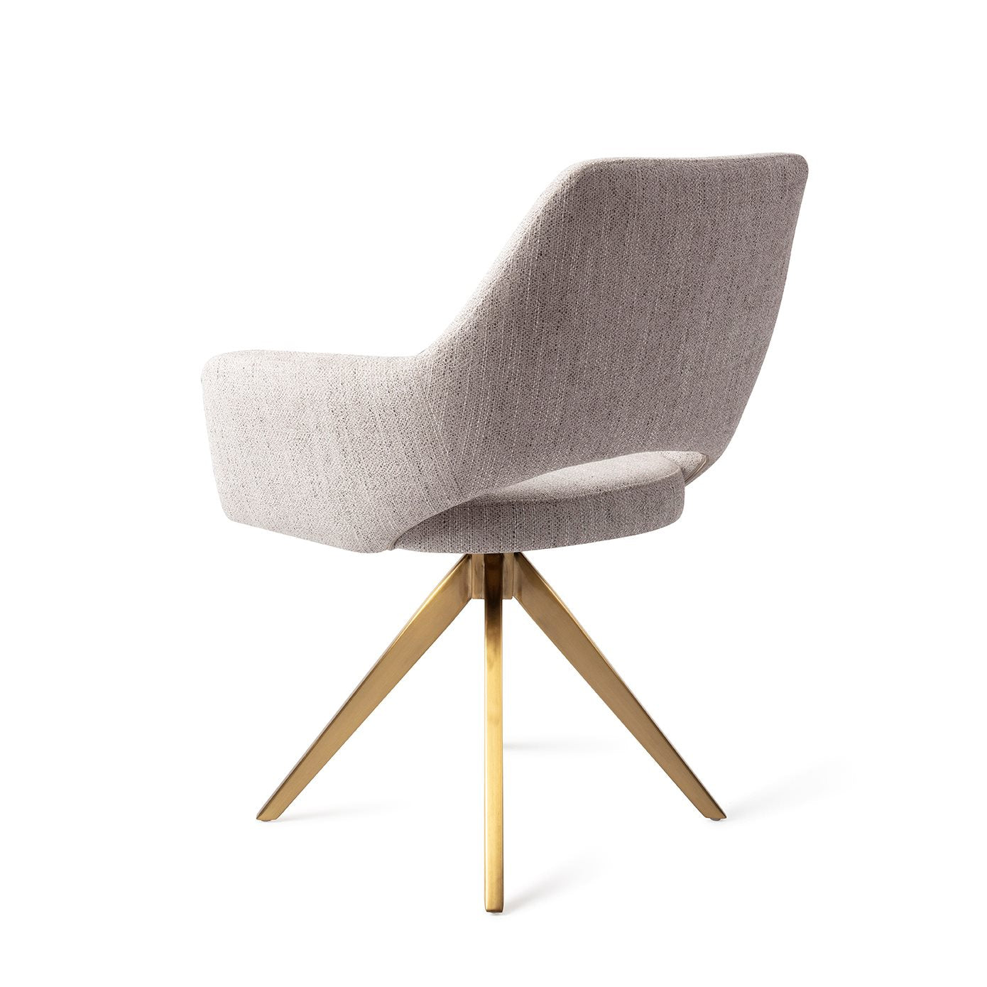 Yanai Dining Chair Pigeon Turn Gold