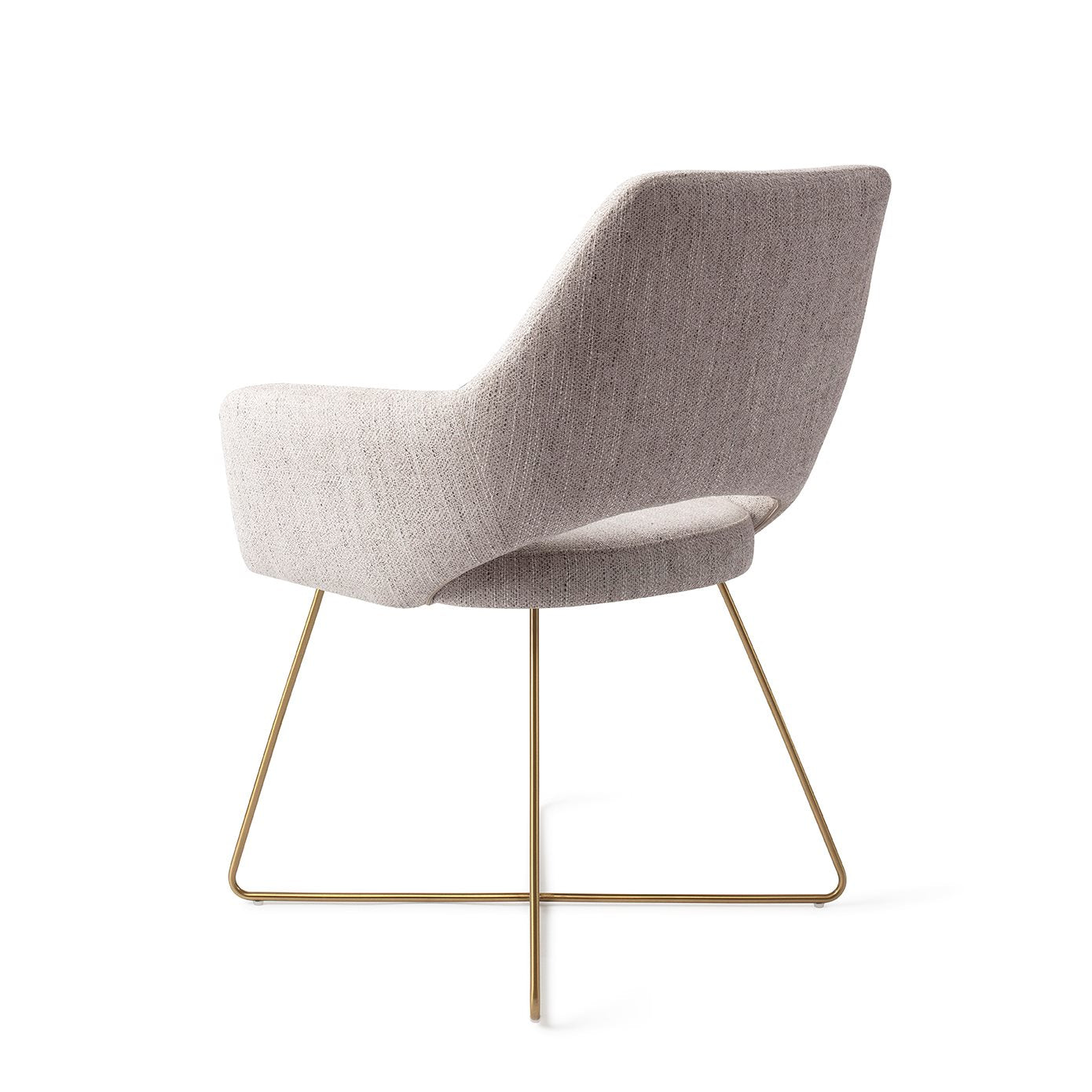 Yanai Dining Chair Pigeon Cross Gold