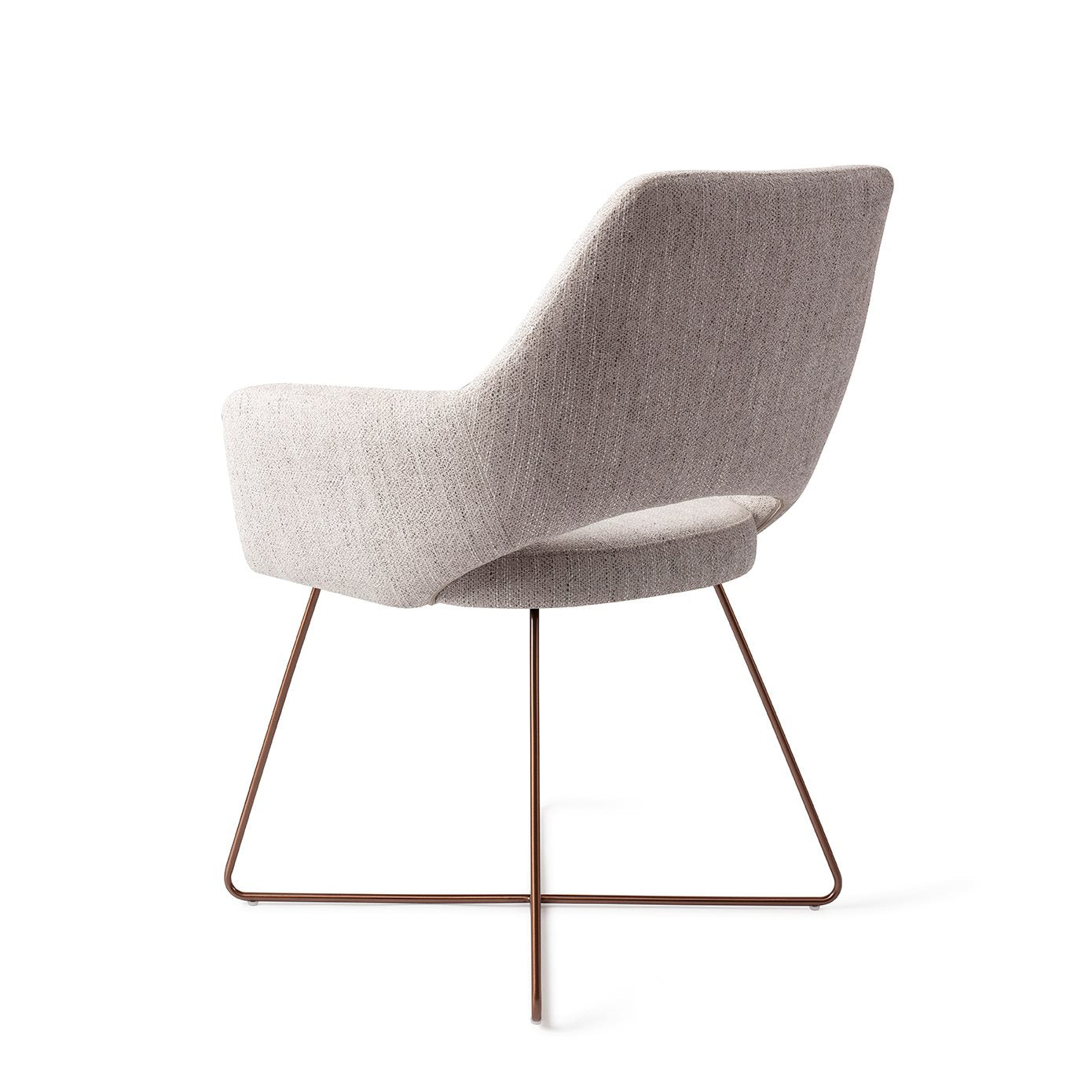 Yanai Dining Chair Pigeon Cross Rose