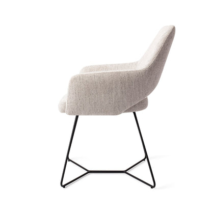 Yanai Dining Chair Pigeon Beehive Black