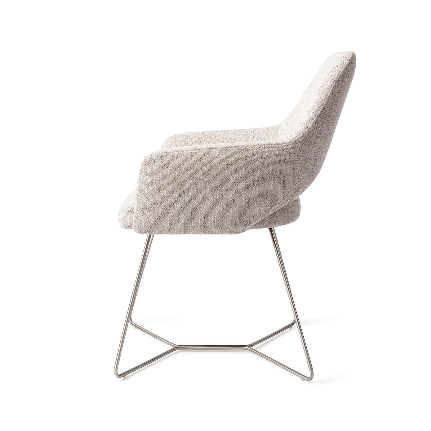 Yanai Dining Chair Pigeon Beehive Steel