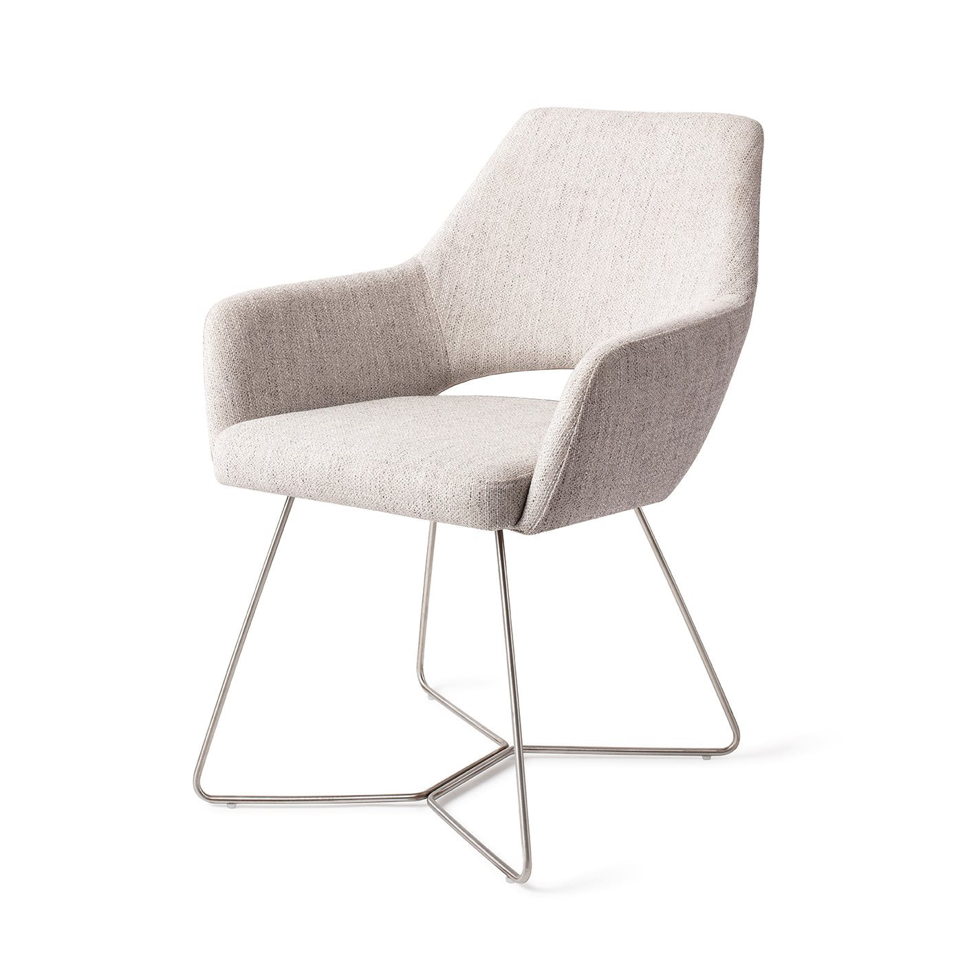 Yanai Dining Chair Pigeon Beehive Steel