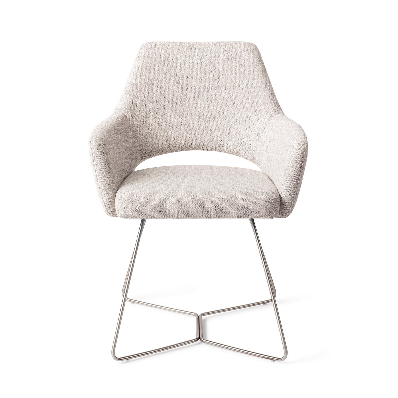 Yanai Dining Chair Pigeon Beehive Steel