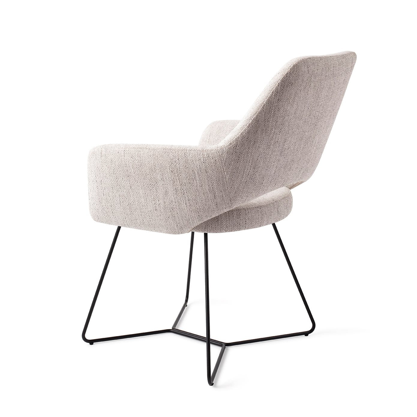 Yanai Dining Chair Pigeon Beehive Black