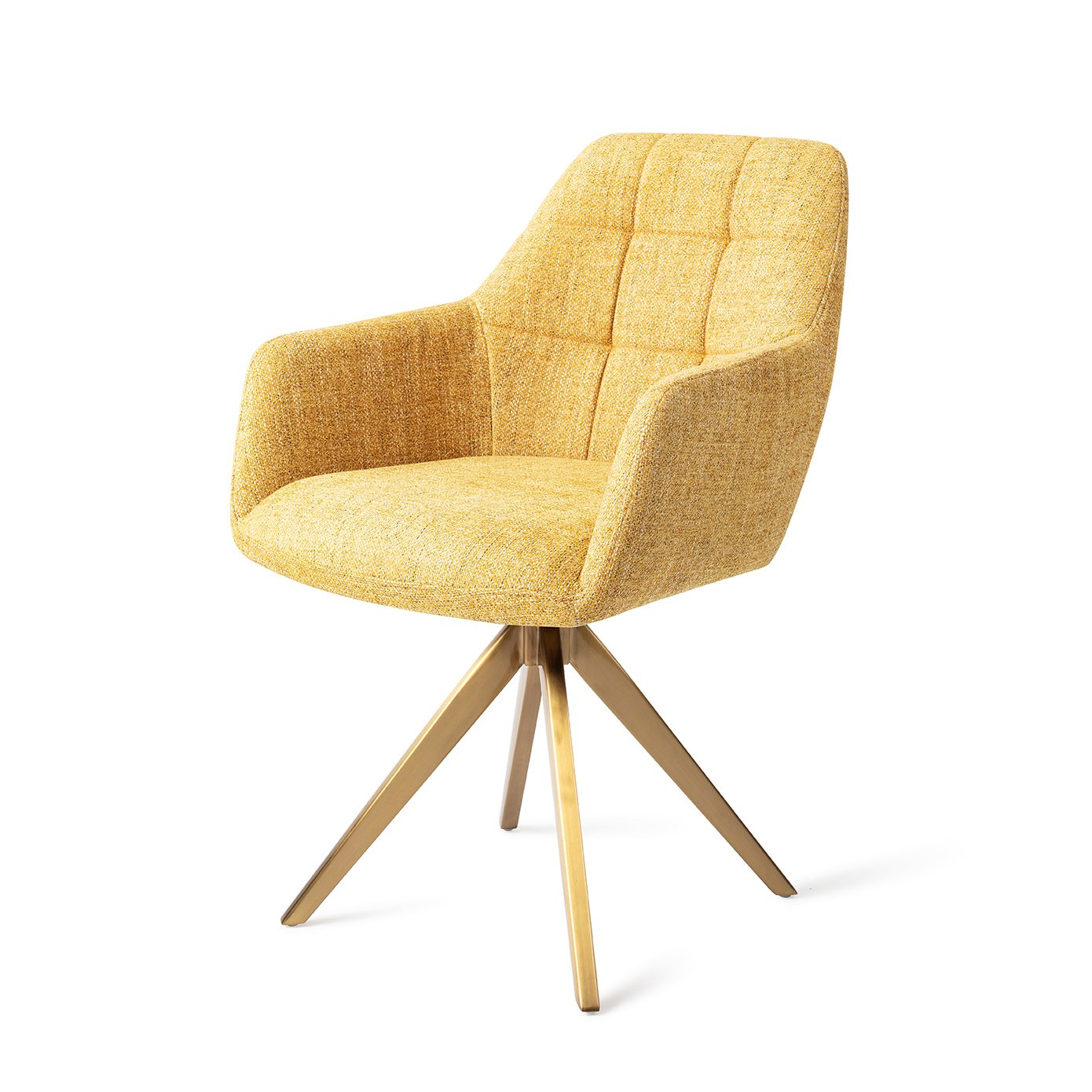 Noto Dining Chair Bumble Bee Turn Gold