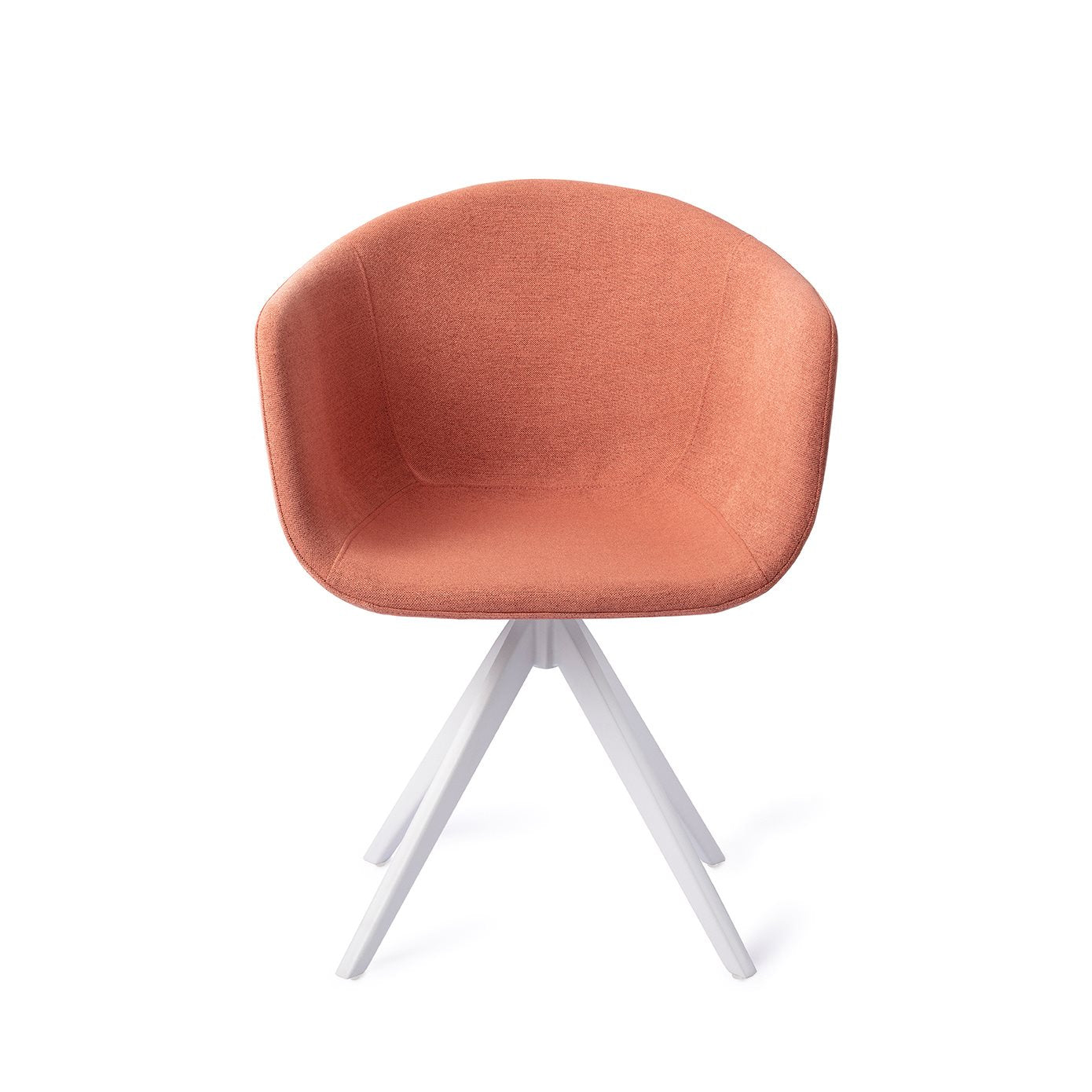 Yuni Dining Chair Coral Crush Turn White