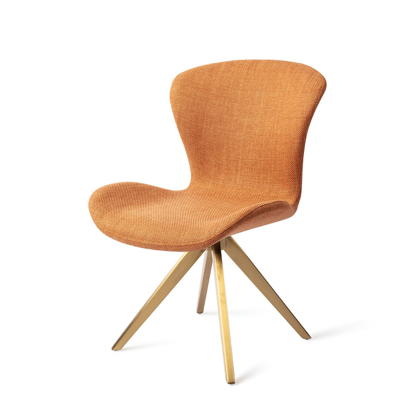 Moji Dining Chair Flax And Hay Turn Gold