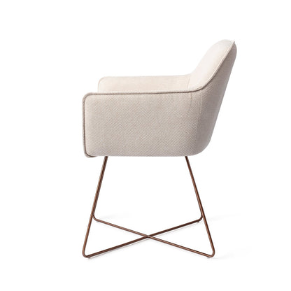 Hofu Dining Chair Enoki Cross Rose