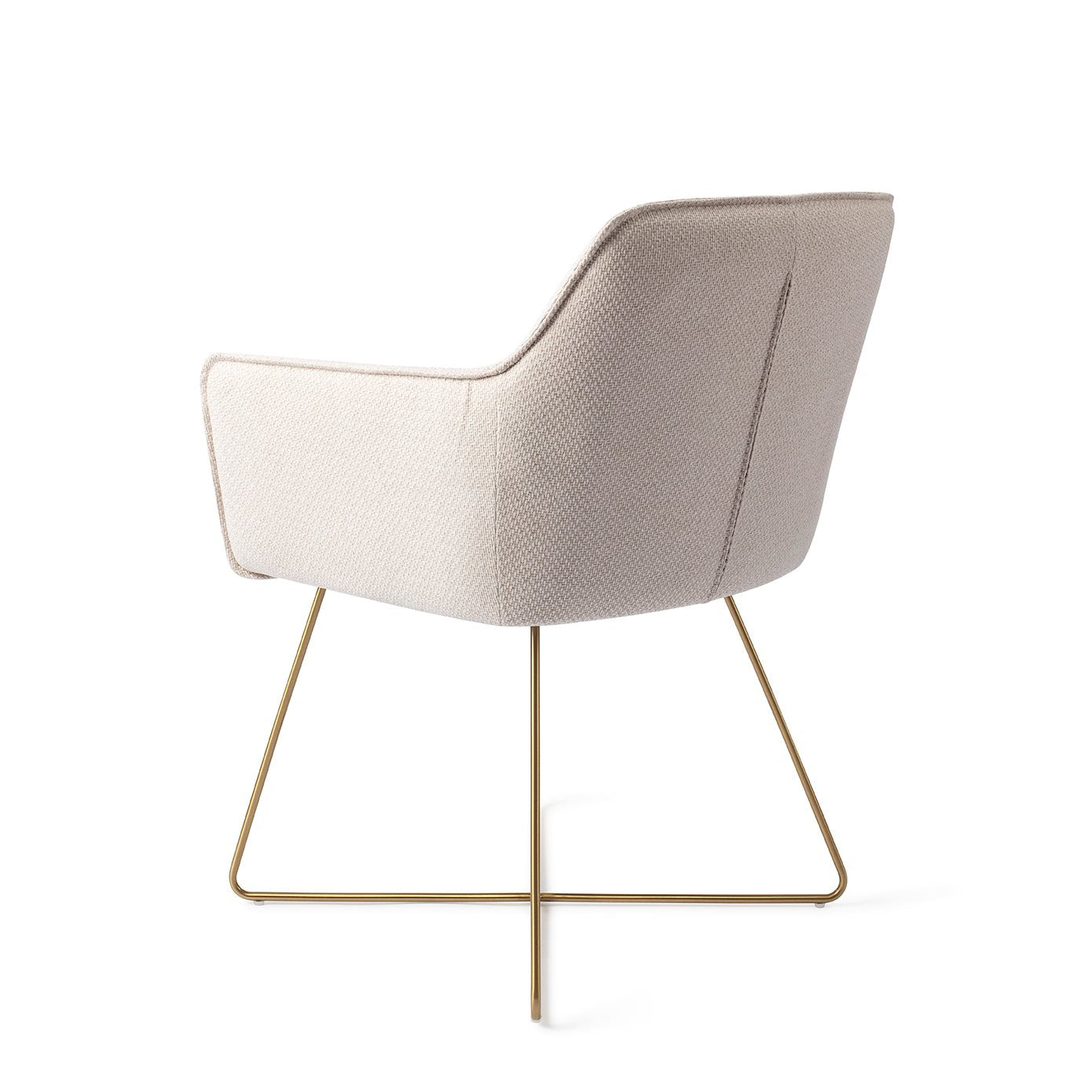 Hofu Dining Chair Enoki Cross Gold