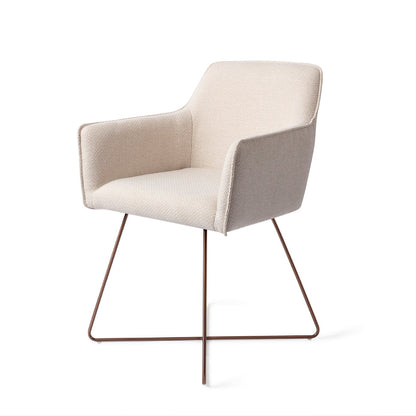 Hofu Dining Chair Enoki Cross Rose