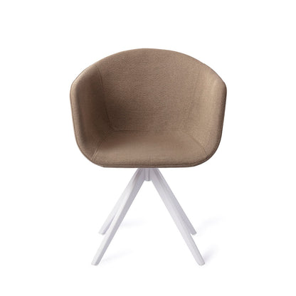 Yuni Dining Chair Mochachacha Turn White