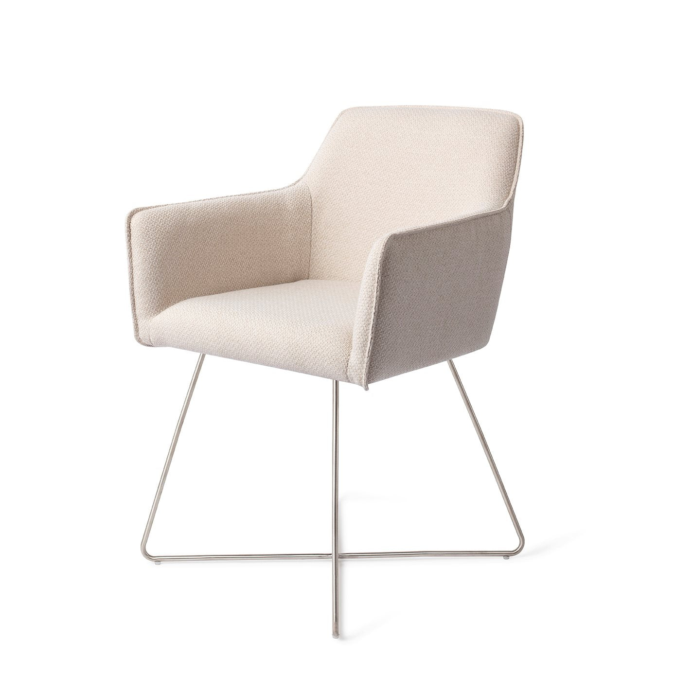 Hofu Dining Chair Enoki Cross Steel